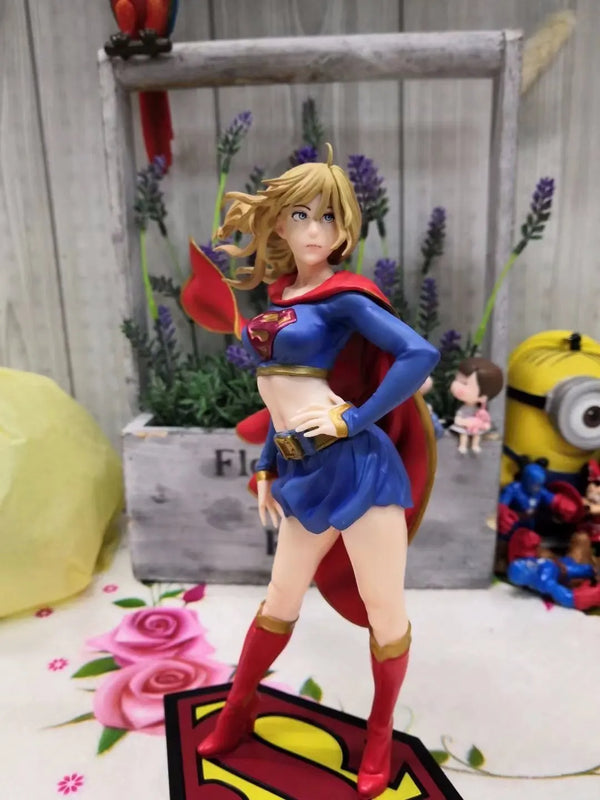 Comics Bishoujo Statue Supergirl Action Figure Returns Complete Toys 21cm