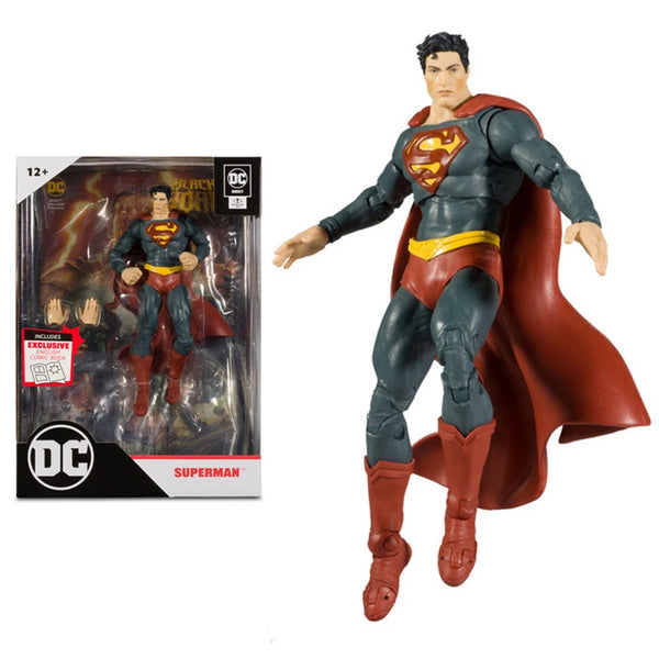 100% Original McFarlane Toys Superman DC Comic (Page Punchers) 7-inch Action Figure Model Collectible Toy Birthday Gift