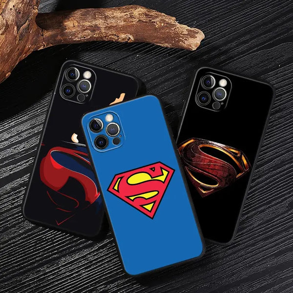 Capa para iPhone Superman antichoque, iPhone 13 Mini, iPhone 13, iPhone 13 Pro, iPhone 13 ProMax