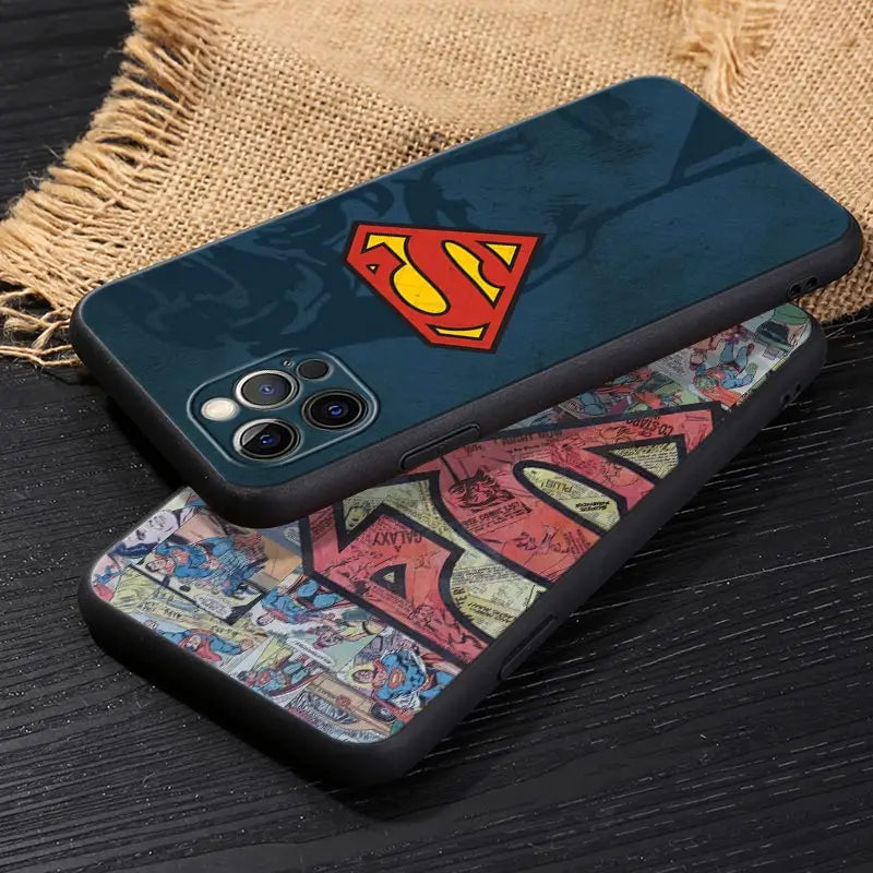 Capa para iPhone Superman antichoque, iPhone 12 Mini, iPhone 12, iPhone 12 Pro, iPhone 12 ProMax