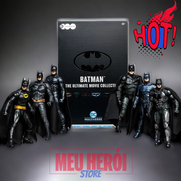 Box The Ultimate Movie Collection 6 Batman - 7" [Edição especial HOT]