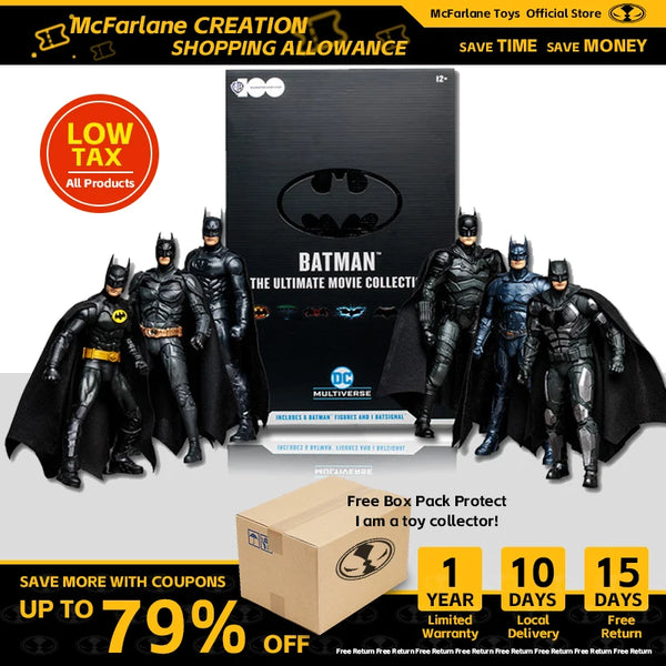 Box The Ultimate Movie Collection 6 Batman - 7" [Exclusivos & Edições Limitadas]
